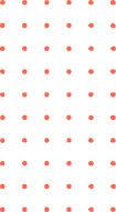 A black background with red polka dots.